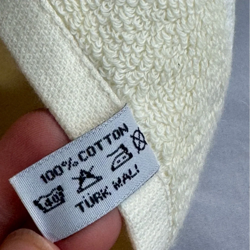 Handcrafted Floral Beaded Towel NWOT